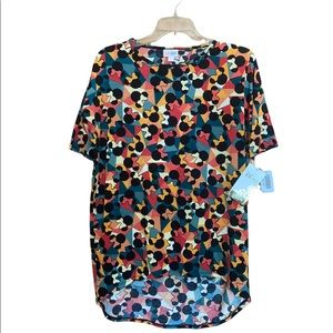 LuLaRoe Disney Collection Irma Shirt XXS Minnie Mouse Tunic